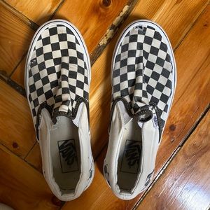 Checkered Vans